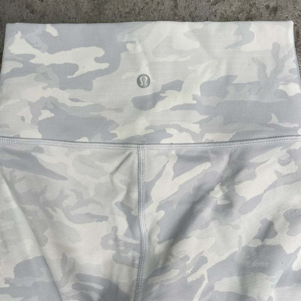 Lululemon Wunder Under High-Rise Tight 25 Luxtreme Gray Camouflage Leggings - Picture 6 of 7